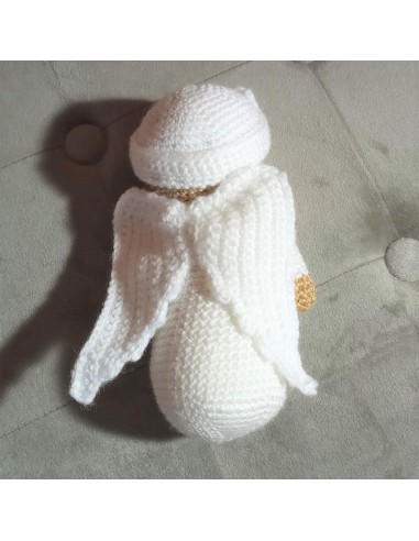 Peluche angel de la guarda proteccion mal de ojo