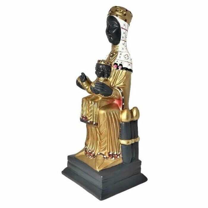 Virgen de Montserrat 25 cms