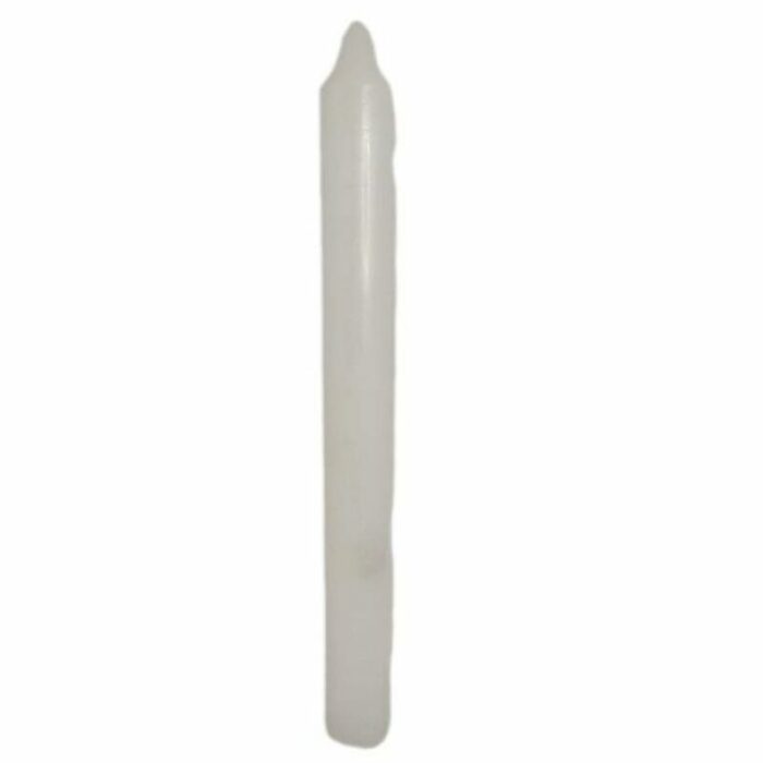 Vela blanca despojada de energías residuales 15 cms