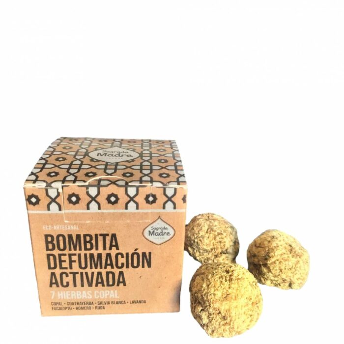 Bombita defumacion activada 7 HIERBAS COPAL